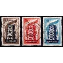 Europamærker, stemplet.